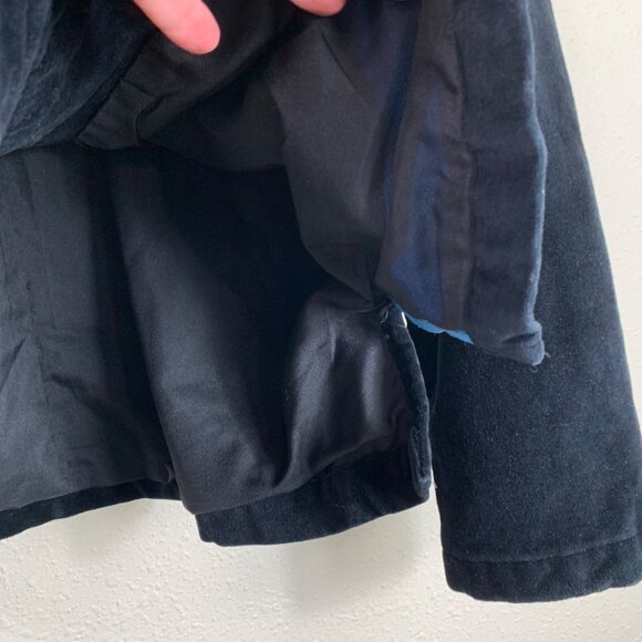 VTGJM Collection Patchwork Floral Embroidered Beaded Velour Jacket Sz Large - Picture 6 of 7